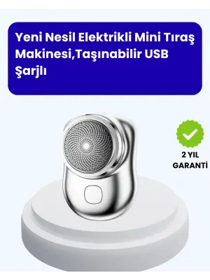 Cep Tipi Elektrikli Tıraş Makinesi – Güçlü, Sessiz, Su Geçirmez Ve Ultra Taşınabilir