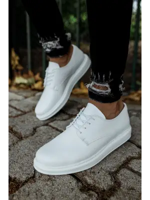 Modern Beyaz Erkek Ayakkabı