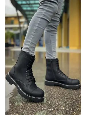 Omarı Dayanıklı Siyah Askeri Bot