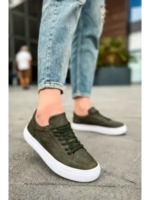 Çarpıcı Erkek Ayakkabı HAKI