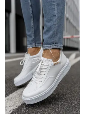 Modern Erkek Ayakkabı BEYAZ