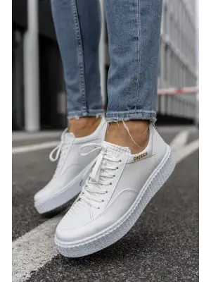 Omarı FBT Pyramid Erkek Ayakkabı - Beyaz Renk