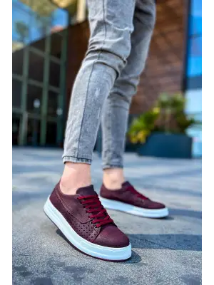 Omarı Erkek BORDO Ayakkabı - Şık ve Rahat