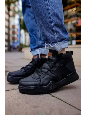 Omarı Ghost Line Siyah Erkek Bot - Yüksek Kalite ve Şıklık gl00myda