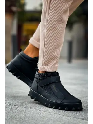 Omarı Siyah Çizme - Konforlu ve Şık Erkek Bot