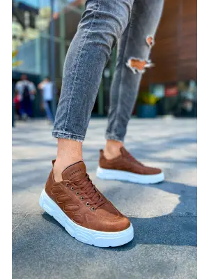 Omarı Modern ve Şık Erkek Ayakkabı TABA