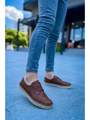 Omarı Modern ve Dayanıklı Erkek Ayakkabı TABA