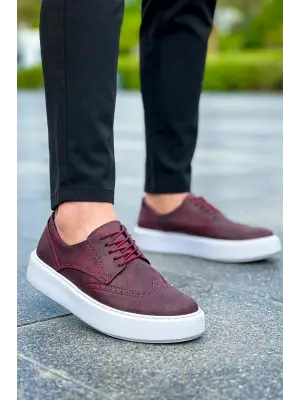 Trend Erkek Ayakkabı Bordo