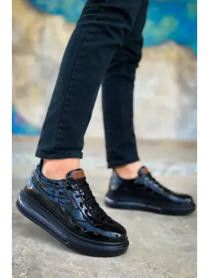 Omarı Modern ve Şık Erkek Ayakkabısı SIYAH