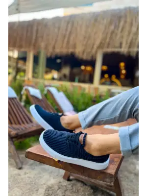 Omarı Siyah Kadife Erkek Ayakkabısı