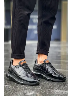 Omarı RST Sporty Runner Erkek Siyah Ayakkabı