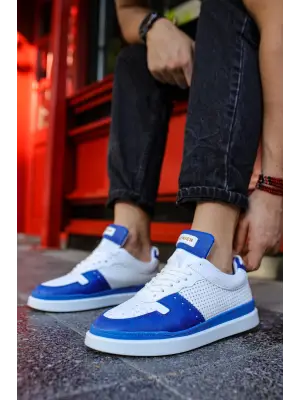 Omarı SAX MAVI/BEYAZ Renkli Erkek Ayakkabısı