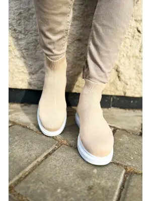 Trend Erkek Ayakkabı Krem