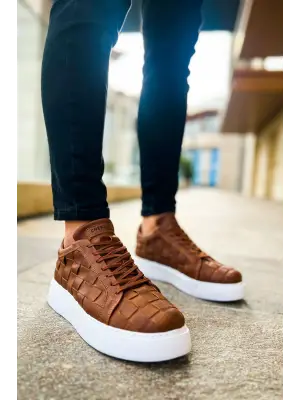 Omarı Trend Erkek Ayakkabı Taba Rengi