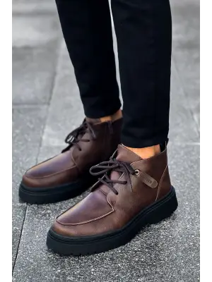 Modern Erkek Bot-KAHVE