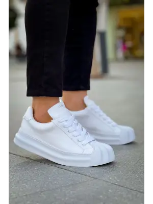 Omarı Trend Erkek Beyaz Ayakkabı