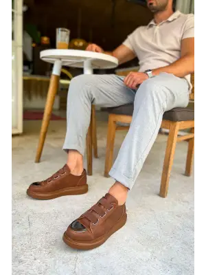 CH251 - CRT Mirror Erkek Ayakkabı TABA