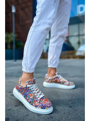 Omarı Rahat ve Şık Beyaz CBT Pittura Erkek Ayakkabısı