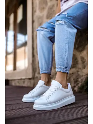 Omarı Estrella Beyaz Erkek Ayakkabı