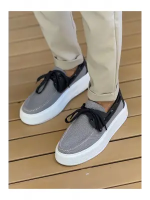 CH2602 - Triko Erkek Ayakkabı ANTRASIT