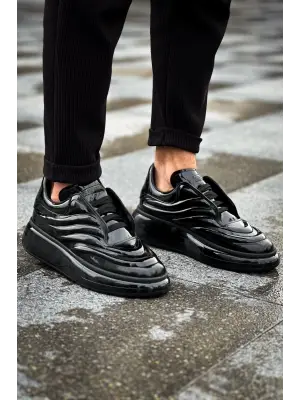 Modern Erkek Ayakkabı Sollıevo - SIYAH