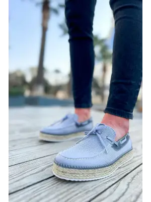 Omarı Rahat Ve Şık Espadril Erkek Ayakkabı