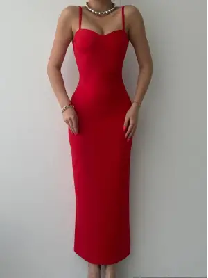 Chatelet Askılı Kalem Elbise