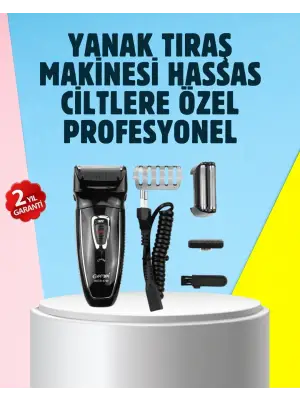 Çift Başlıklı Taşınabilir Tıraş Cihazı