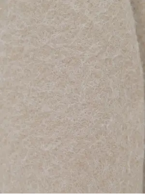 Bej Çift Cepli Önü Düğmeli Astarlı Buklet Kaban Kadın Giyim