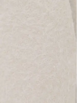 Ekru Buklet Kaban Kadın Giyim