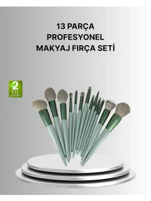 Cilt Dostu Profesyonel Makyaj Fırça Seti Pudra Ve Fondöten İçin Uygun