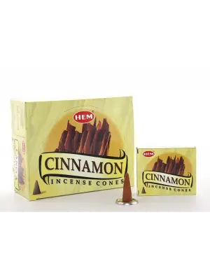 Cinnamon Aromalı Konik Tütsü