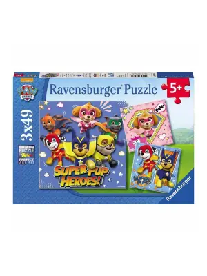 Omarı Çocukların Zekasını Geliştiren 3x49 Parça Puzzle