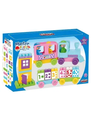 Omarı Çocuklar İçin Eğlenceli Rakamlı Tren Oyuncak