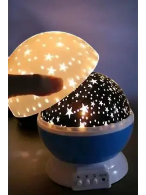 Çocuklara Özel Yıldızlı Gece Lambası