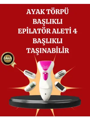 Çok Amaçlı Kadın Bakım Seti Epilasyon Ve Törpü