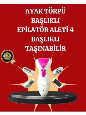 Çok Amaçlı Kadın Bakım Seti Epilasyon Ve Törpü