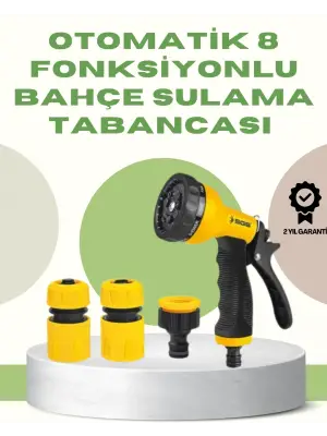 Çok Fonksiyonlu Bahçe Sulama Tabancası Ergonomik Basınçlı Sprey