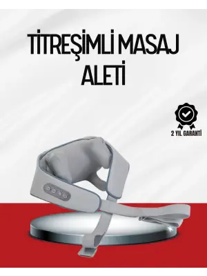 Çok Fonksiyonlu Kablosuz Masaj Aleti | 2 Modlu Isıtmalı