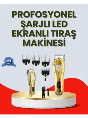 Çok Fonksiyonlu Saç, Sakal Ve Vücut İçin Tıraş Makinesi