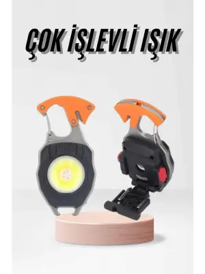 Çok İşlevli Acil Durum Işığı Usb Şarjlı Cep Feneri 7 Farklı Mod