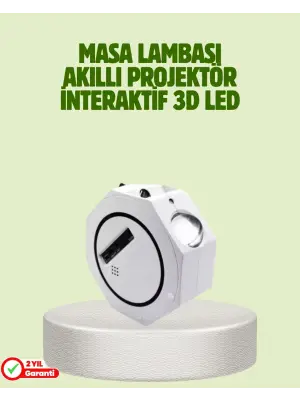 Çok Modlu Yıldız Ve Okyanus Efektli Gece Işığı Projektörü