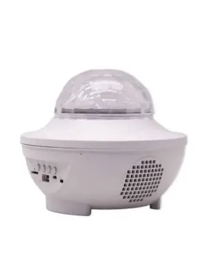 Çok Renkli Projektör Lamba Disko Topu Gece Lambası Kablosuz