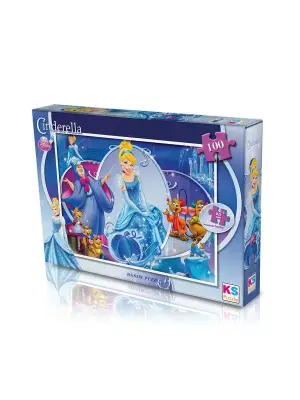 CRL714 KS, Cinderella / 100 Parça Puzzle
