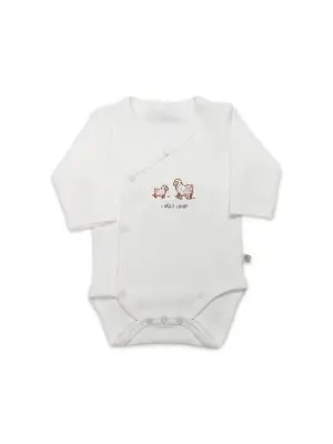 Bej Mavi Ekru Uzun Kol Kravuze Body Kadın Giyim