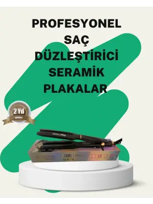 Daling Profesyonel Saç Düzleştirici Seramik Yüzey Tüm Saç Tipleri İçin