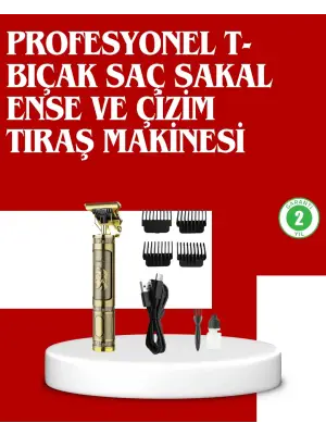 Daling Profesyonel Tıraş Makinesi Islak Ve Kuru Kullanım
