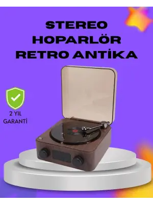 Dekoratif Gece Işıklı Bluetooth Hoparlör – Saatli Tasarım