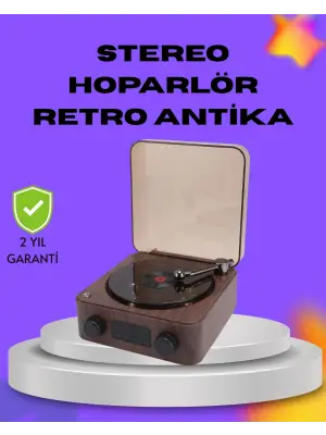 Dekoratif Gece Işıklı Bluetooth Hoparlör – Saatli Tasarım