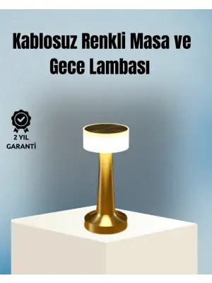 Dekoratif Masa Lambası